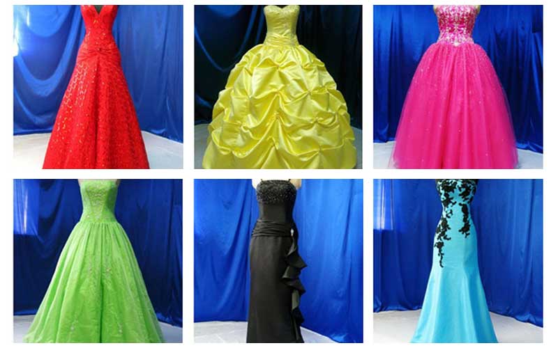 Robe de mariée en couleur