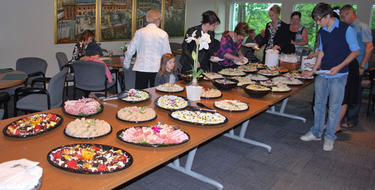 Se marier à la maison : buffet mariage Mariage à la maison 04